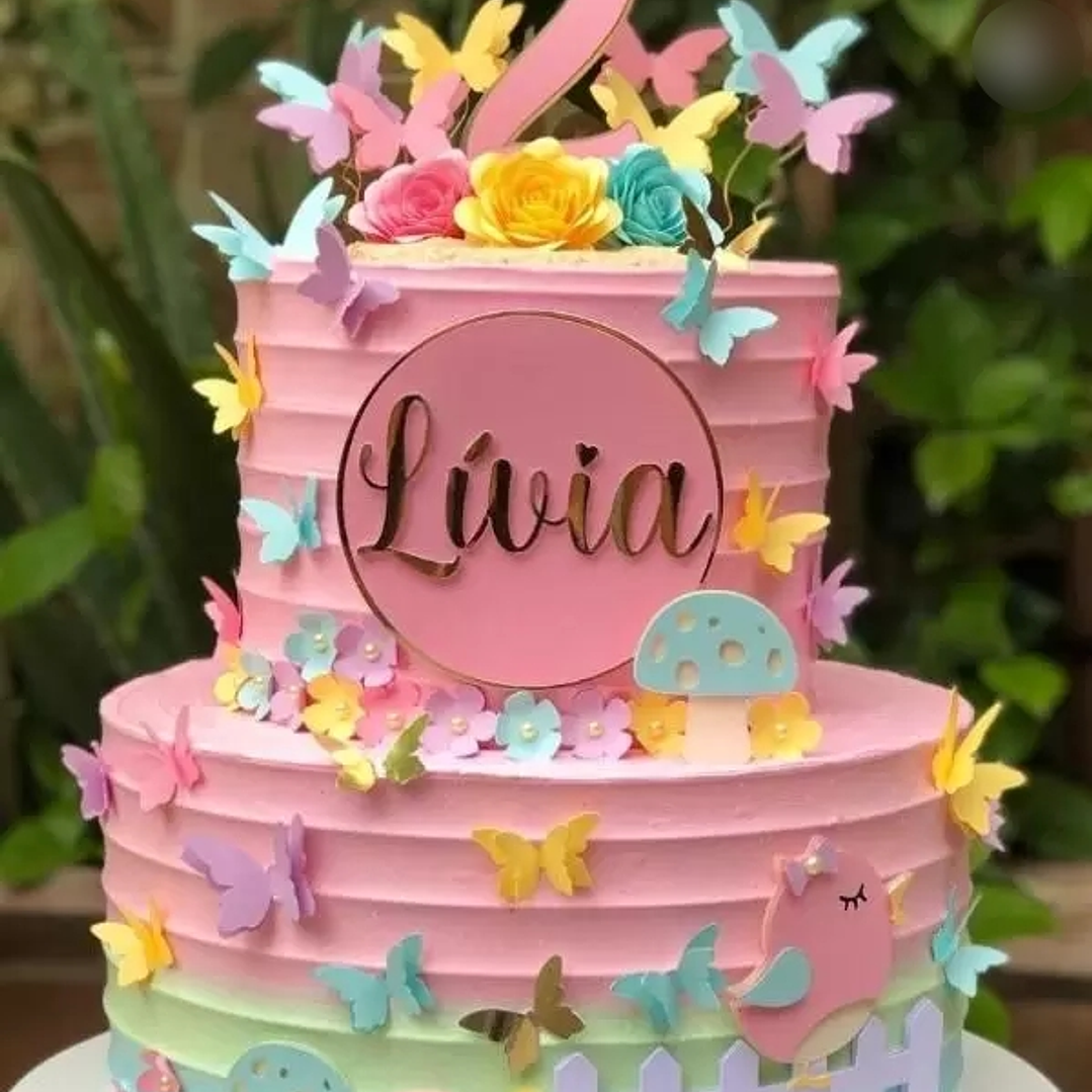 Arquivo Topo de Bolo Jardim das Borboletas 1