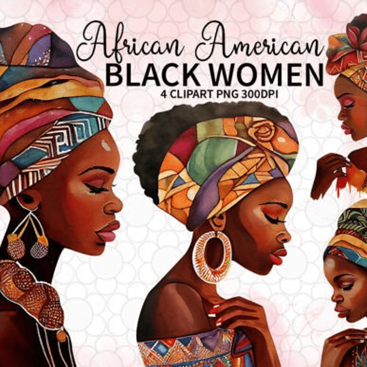 Kit Digital Mulher Africana 1