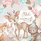 Kit Digital Animais Bosque 2 - Thumbnail 1