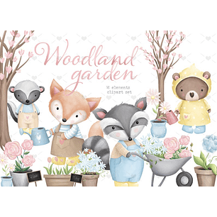 Kit Digital Animais Bosque 3