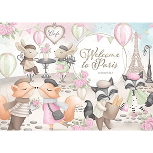 Kit Digital Safari Bem-Vindo a Paris 