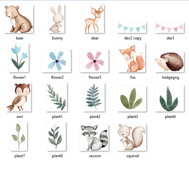 Kit Digital Safari Floresta  2