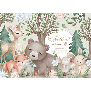 Kit Digital Safari Floresta 