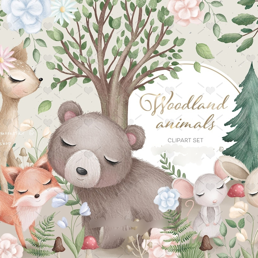 Kit Digital Safari Floresta  1