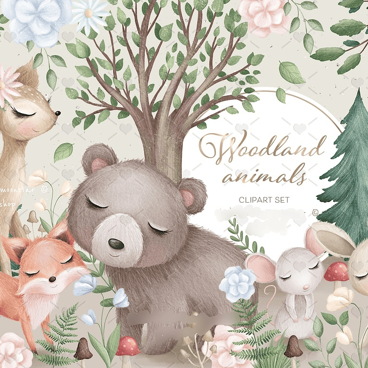 Kit Digital Safari Floresta  1