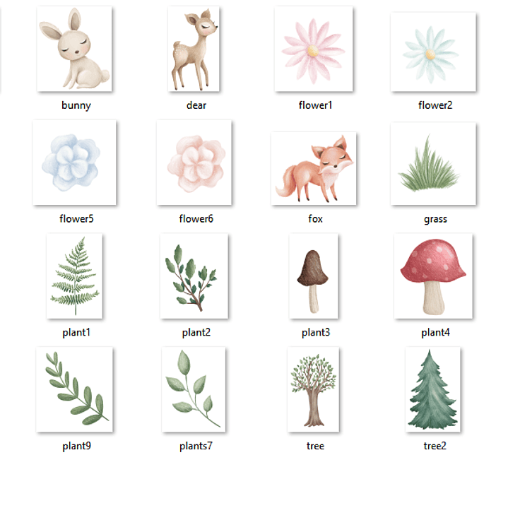 Kit Digital Safari Floresta  2