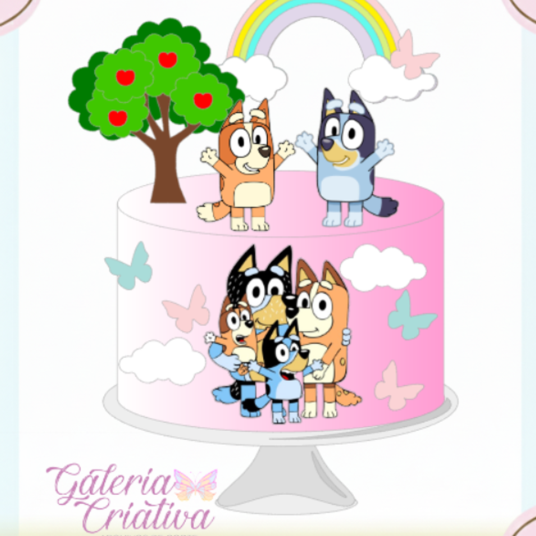 Arquivo Topo de Bolo Bluey e Bingo 1