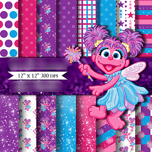 Kit Digital Papéis Fadinha 