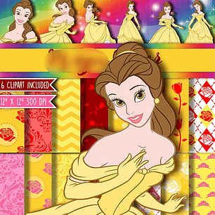 Kit Digital Papéis Bela 