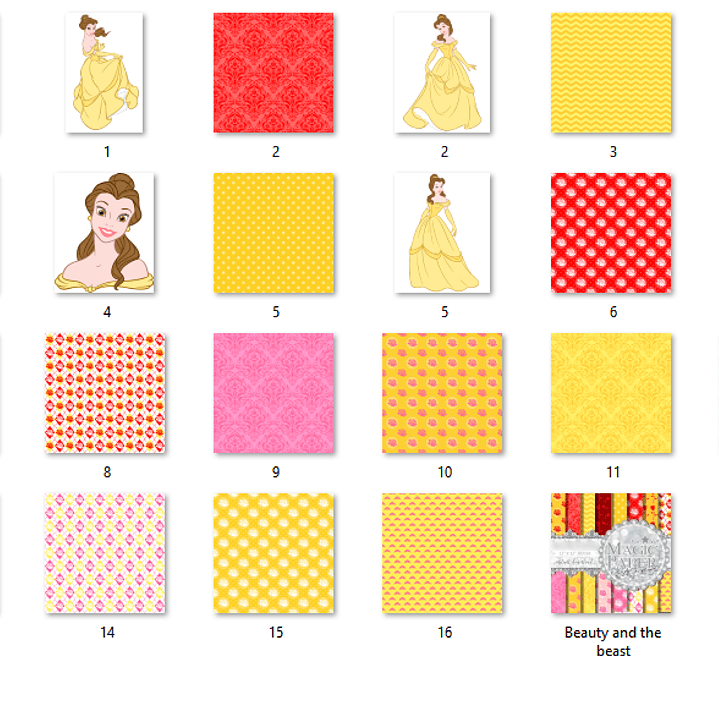 Kit Digital Papéis Bela  2