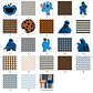 Kit Digital Papéis Cookie Monster  - Thumbnail 2