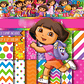 Kit Digital Papéis Dora Aventureira 2 - Thumbnail 1