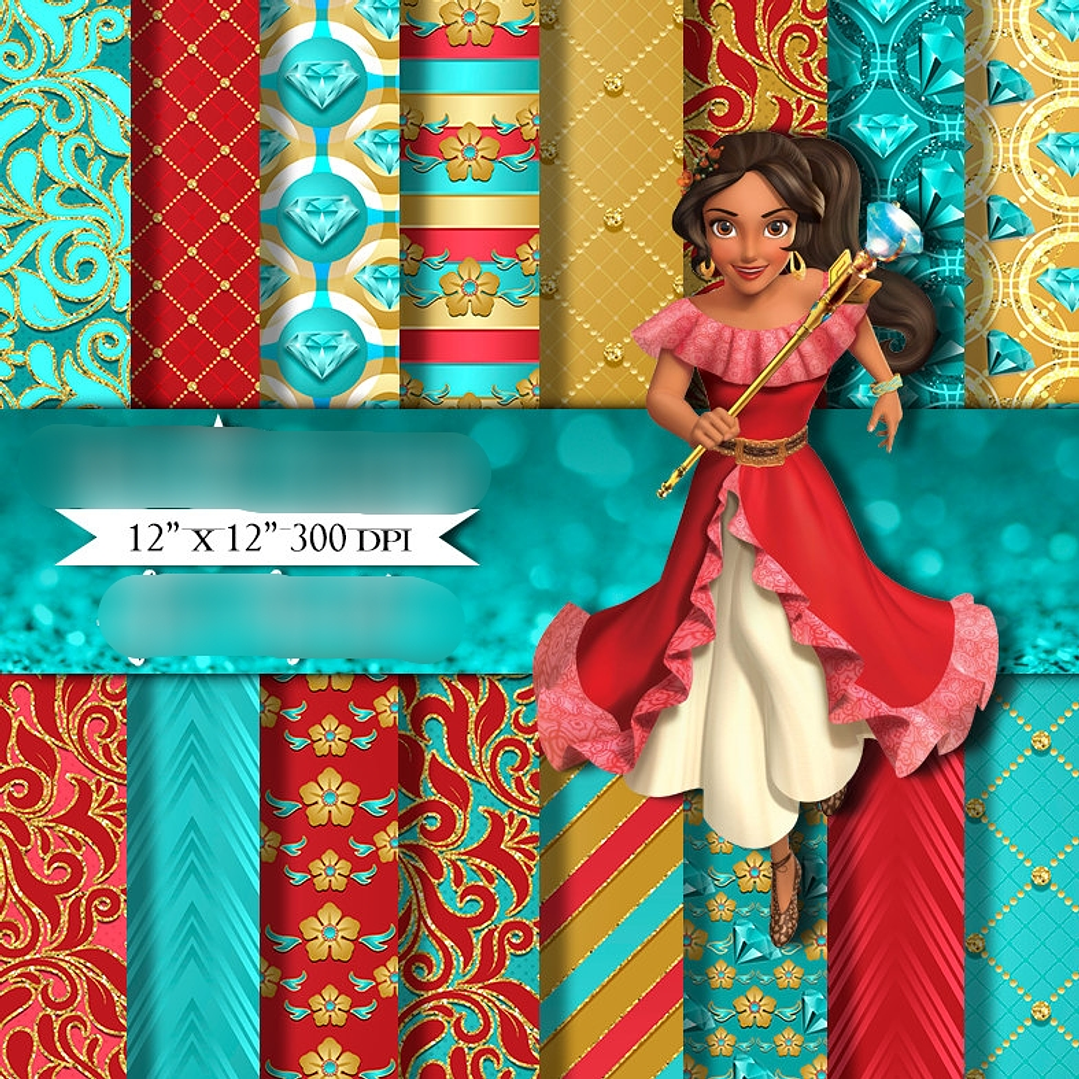 Kit Digital Elena de Avalor  1