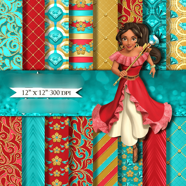 Kit Digital Elena de Avalor  1
