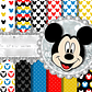Kit Digital Papéis Mickey Mouse  - Thumbnail 1