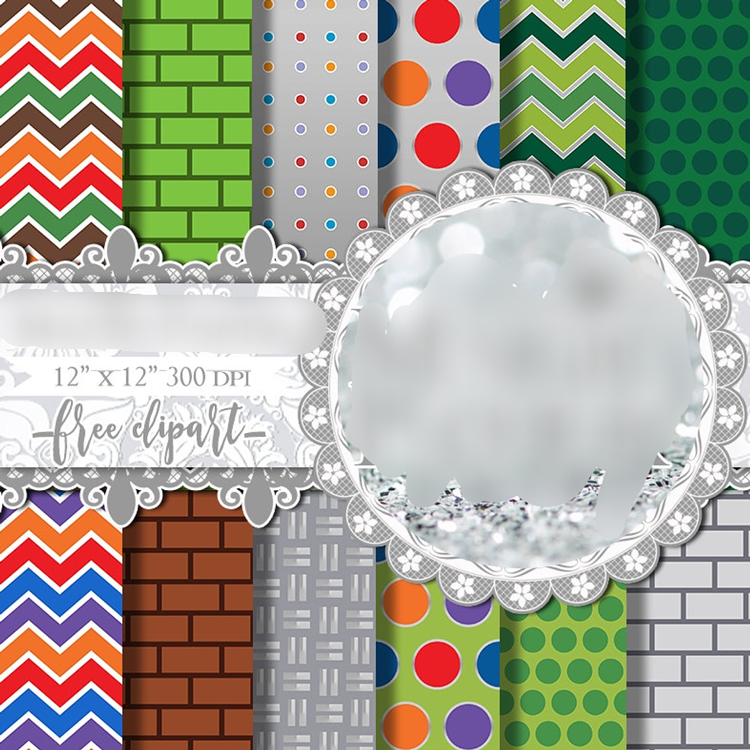 Kit Digital Papéis Tartarugas Ninjas 02  1