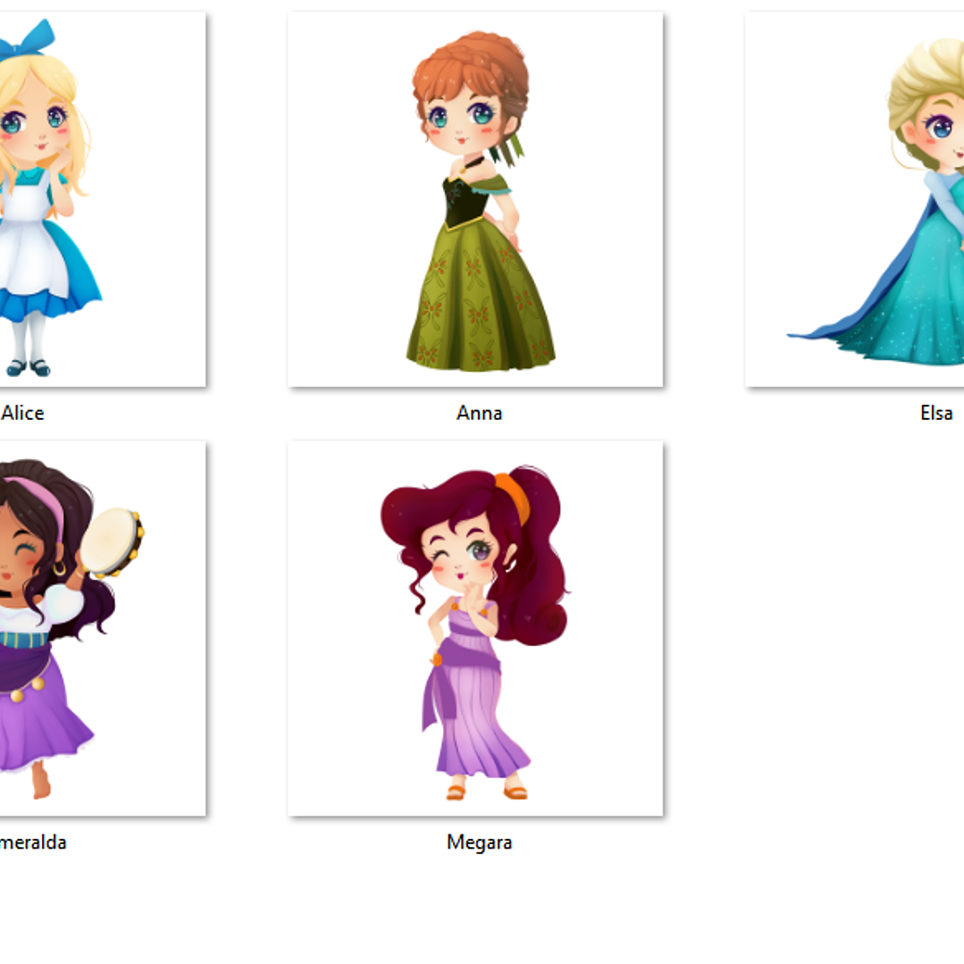 Kit Digital Pequenas Princesas 3 2