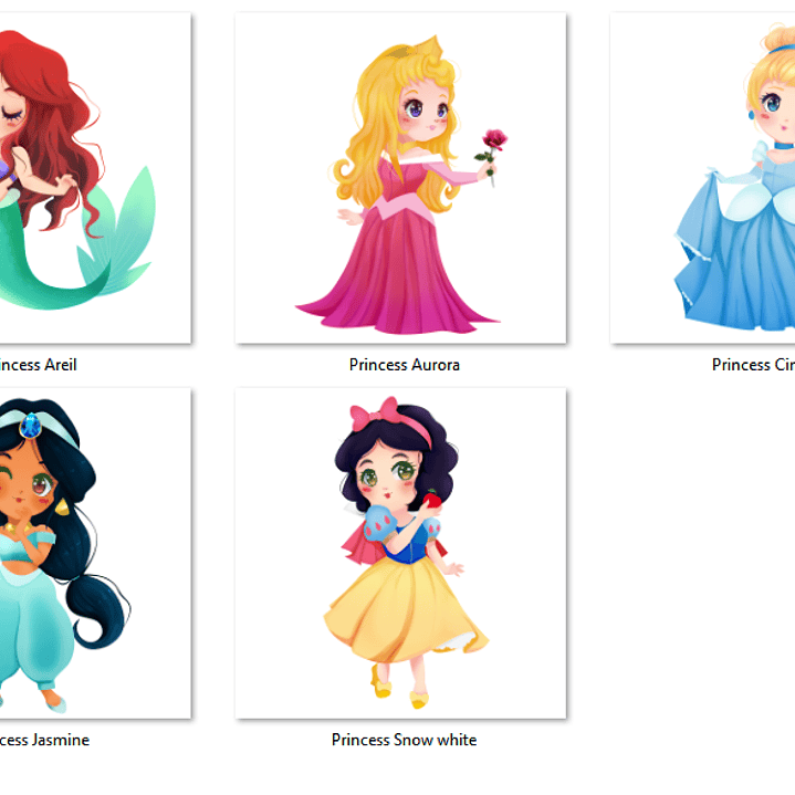 Kit Digital Pequenas Princesas  2