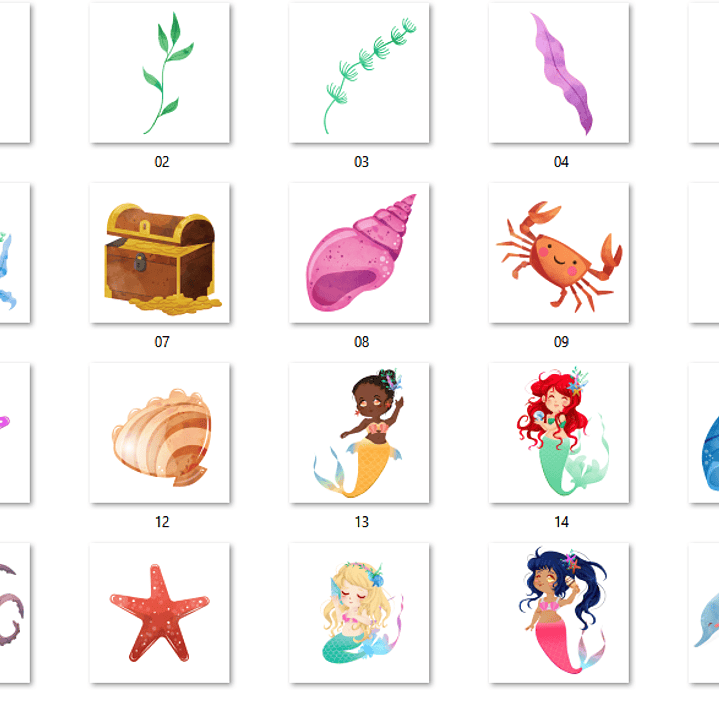 Kit Digital Esquadrão de Sereias 2