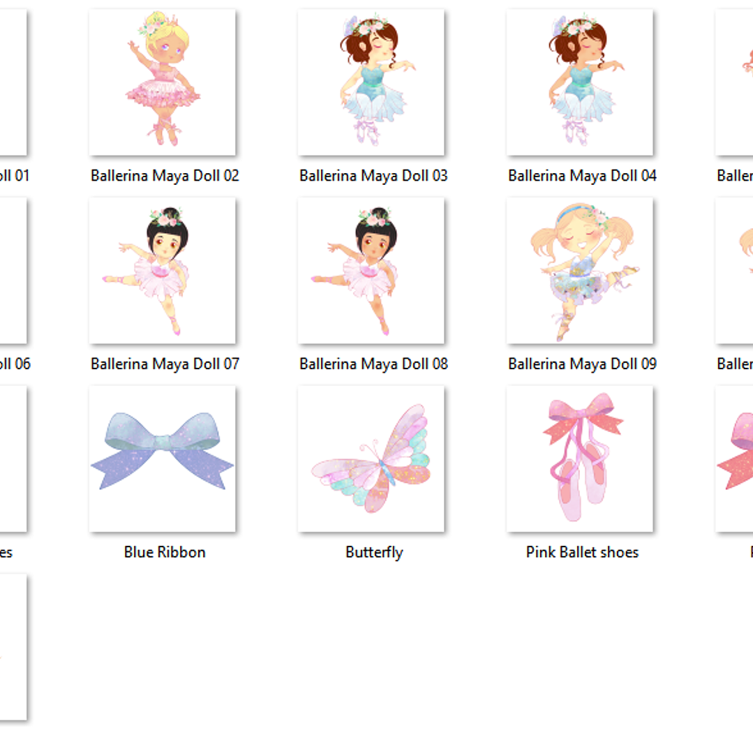 Kit Digital Minha Pequena Bailarina  2