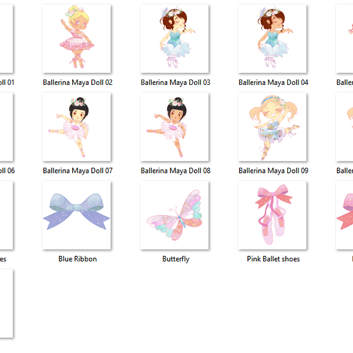 Kit Digital Minha Pequena Bailarina  2