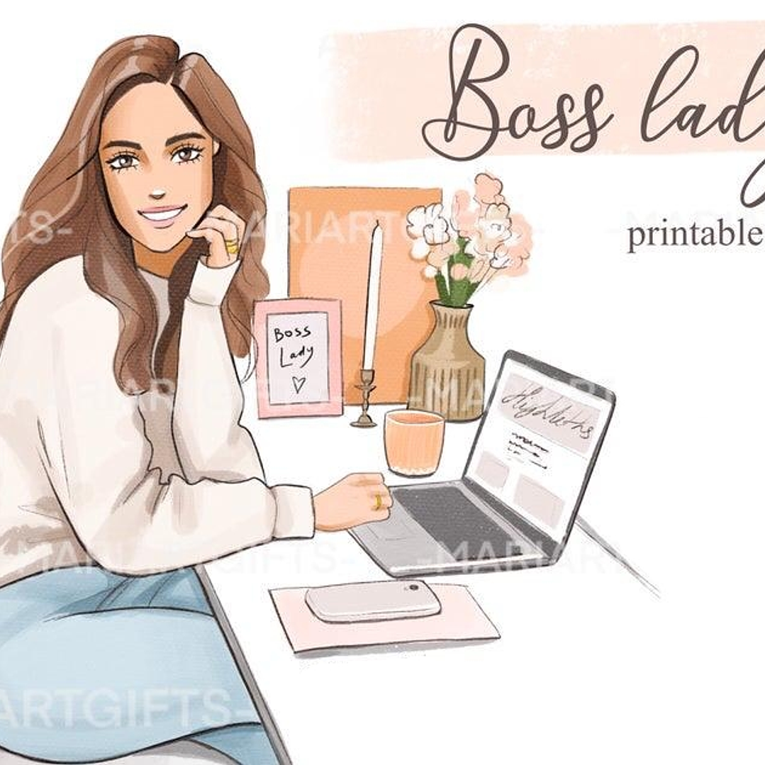 Kit Digital Mulher Chefe  1