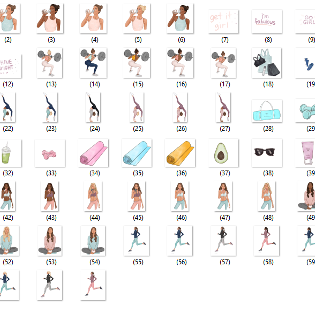 Kit Digital Mulher Fitness 2