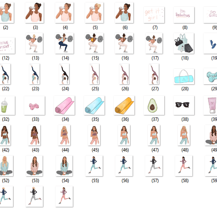 Kit Digital Mulher Fitness 2