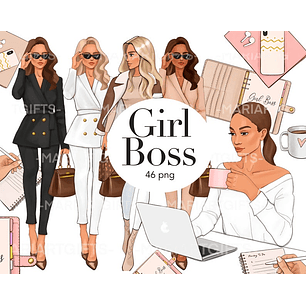 Kit Digital Girl Boss