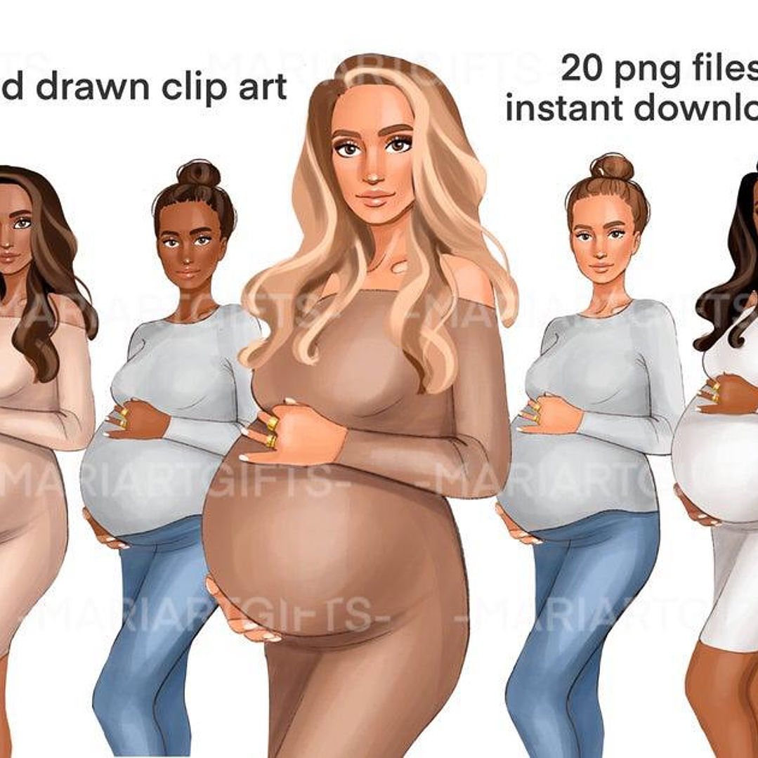 Kit Digital Mulheres Grávidas  1