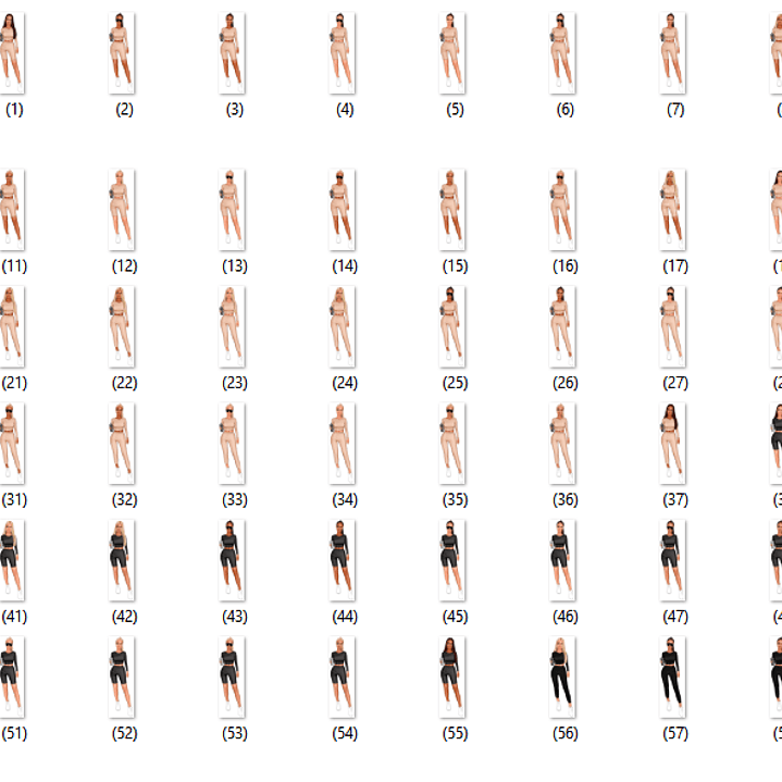 Kit Digital Mulheres com Roupa de Academia  3