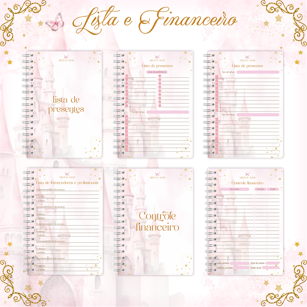 Arquivo Combo 15 anos Debutante Princesa 4