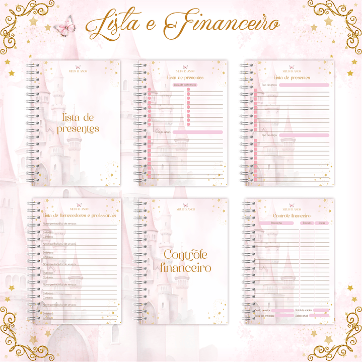 Arquivo Combo 15 anos Debutante Princesa 4