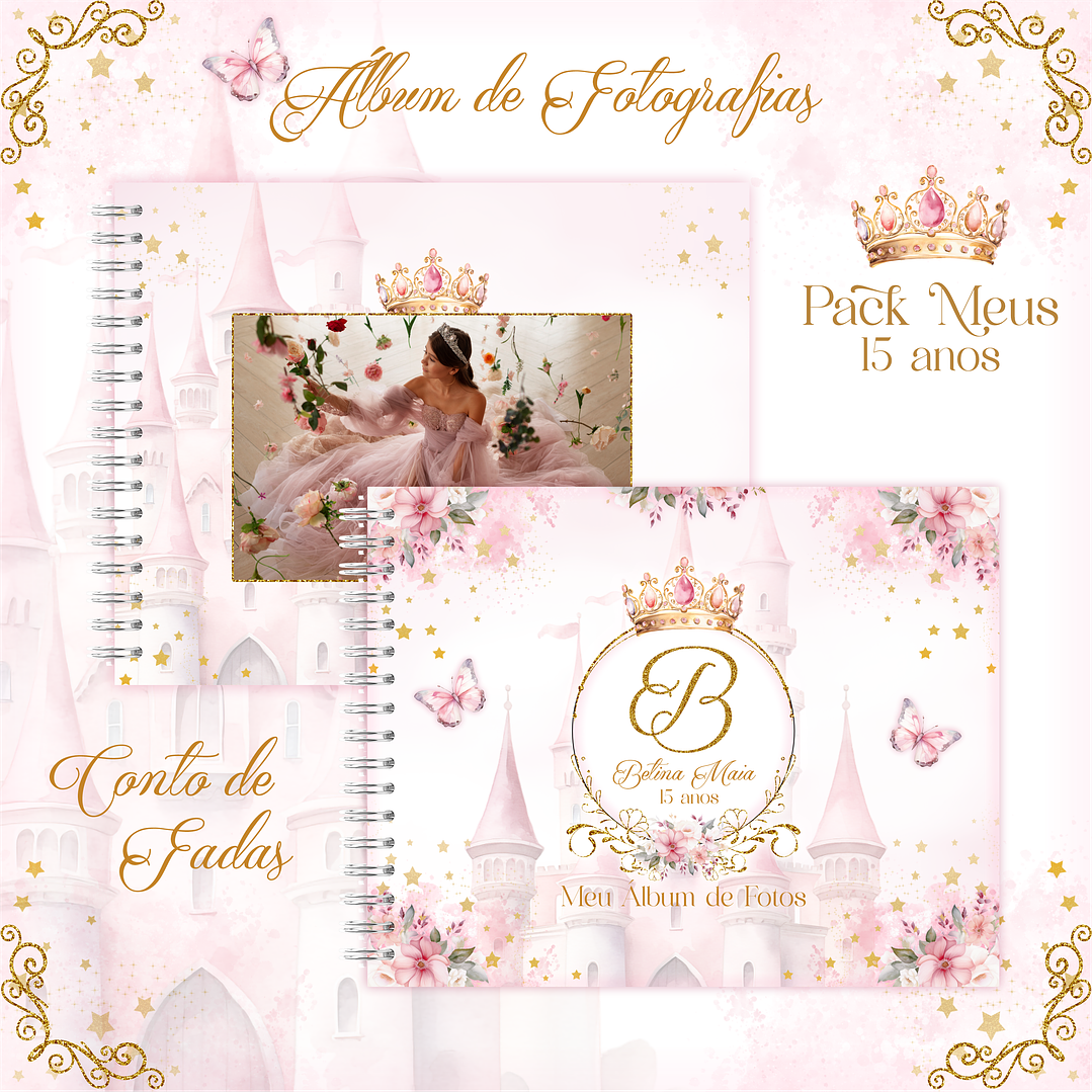 Arquivo Combo 15 anos Debutante Princesa 5
