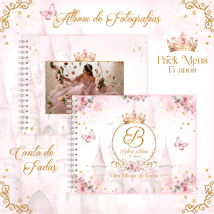 Arquivo Combo 15 anos Debutante Princesa 5