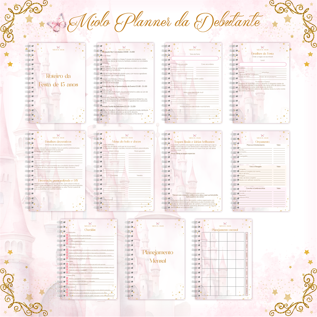 Arquivo Combo 15 anos Debutante Princesa 7