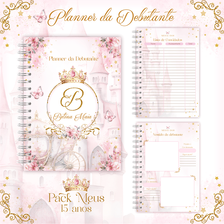 Arquivo Combo 15 anos Debutante Princesa 9