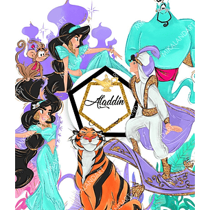 Kit Digital Alladin e Jasmine