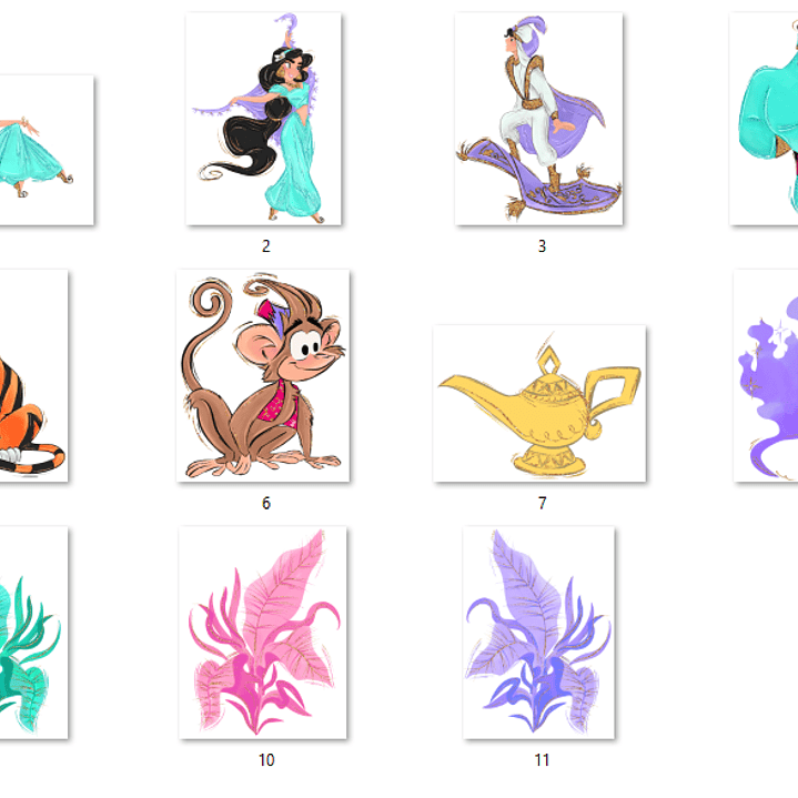 Kit Digital Alladin e Jasmine 2