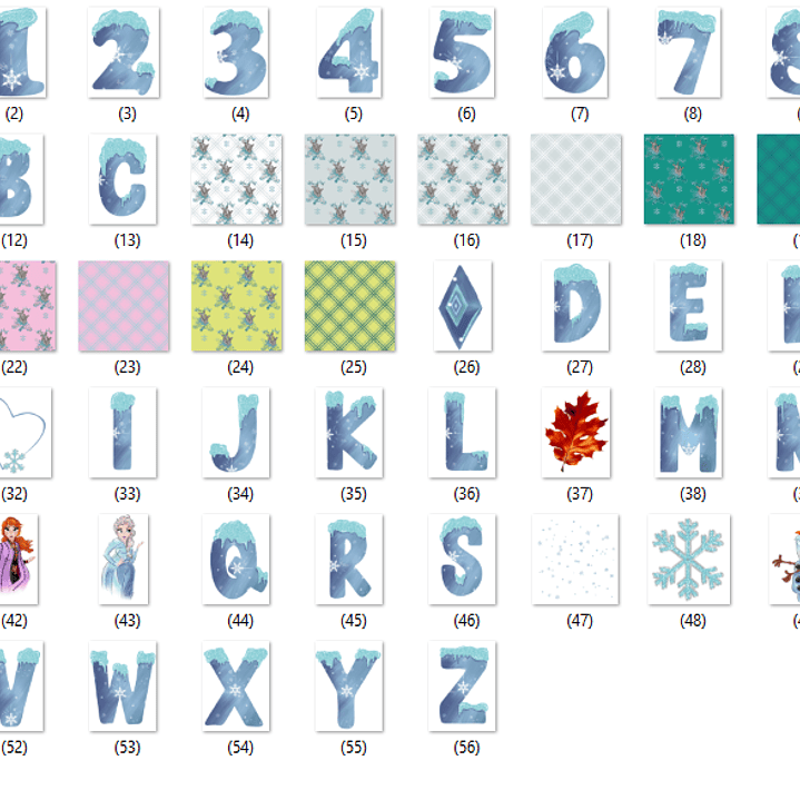 Kit Digital Frozen  2