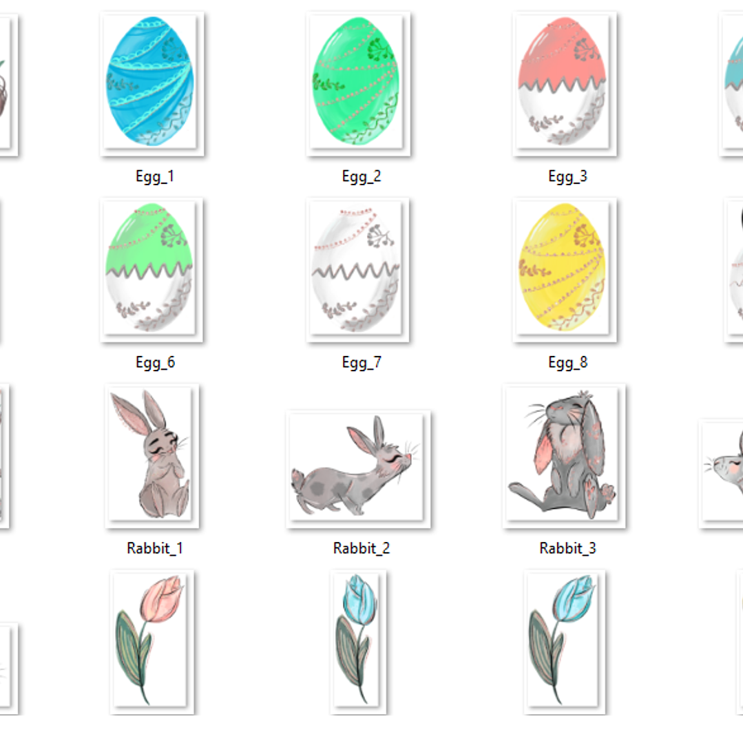 Kit Digital Feliz Páscoa  2