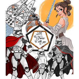 Kit Digital Que a Força Esteja com Você, Jet