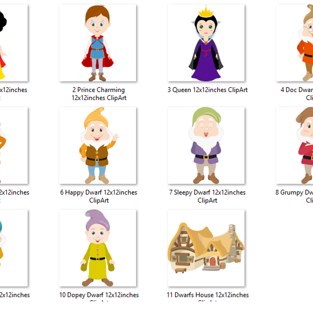 Kit Digital Os Sete Anões  2