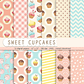 Kit Digital Papéis Cupcakes  - Thumbnail 1
