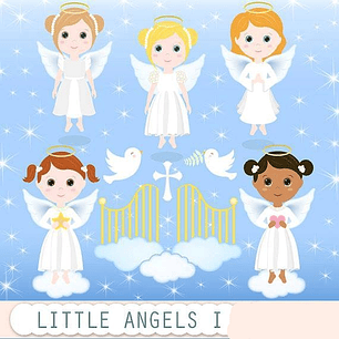 Kit Digital Pequenos Anjos 2