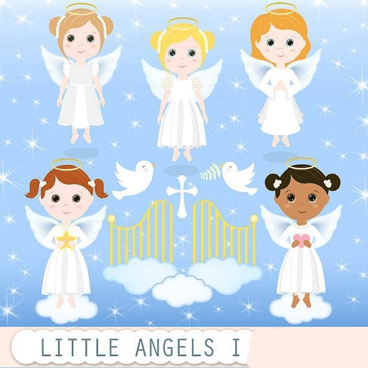 Kit Digital Pequenos Anjos 2 1