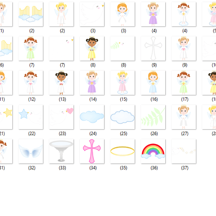 Kit Digital Pequenos Anjos 2 2