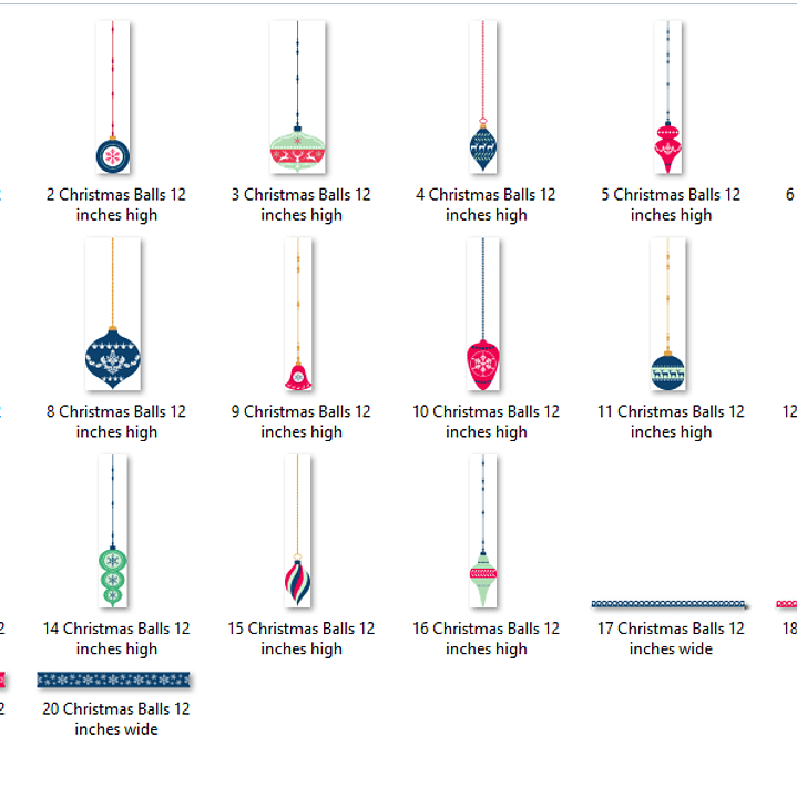 Kit Digital Bolas de Natal  2
