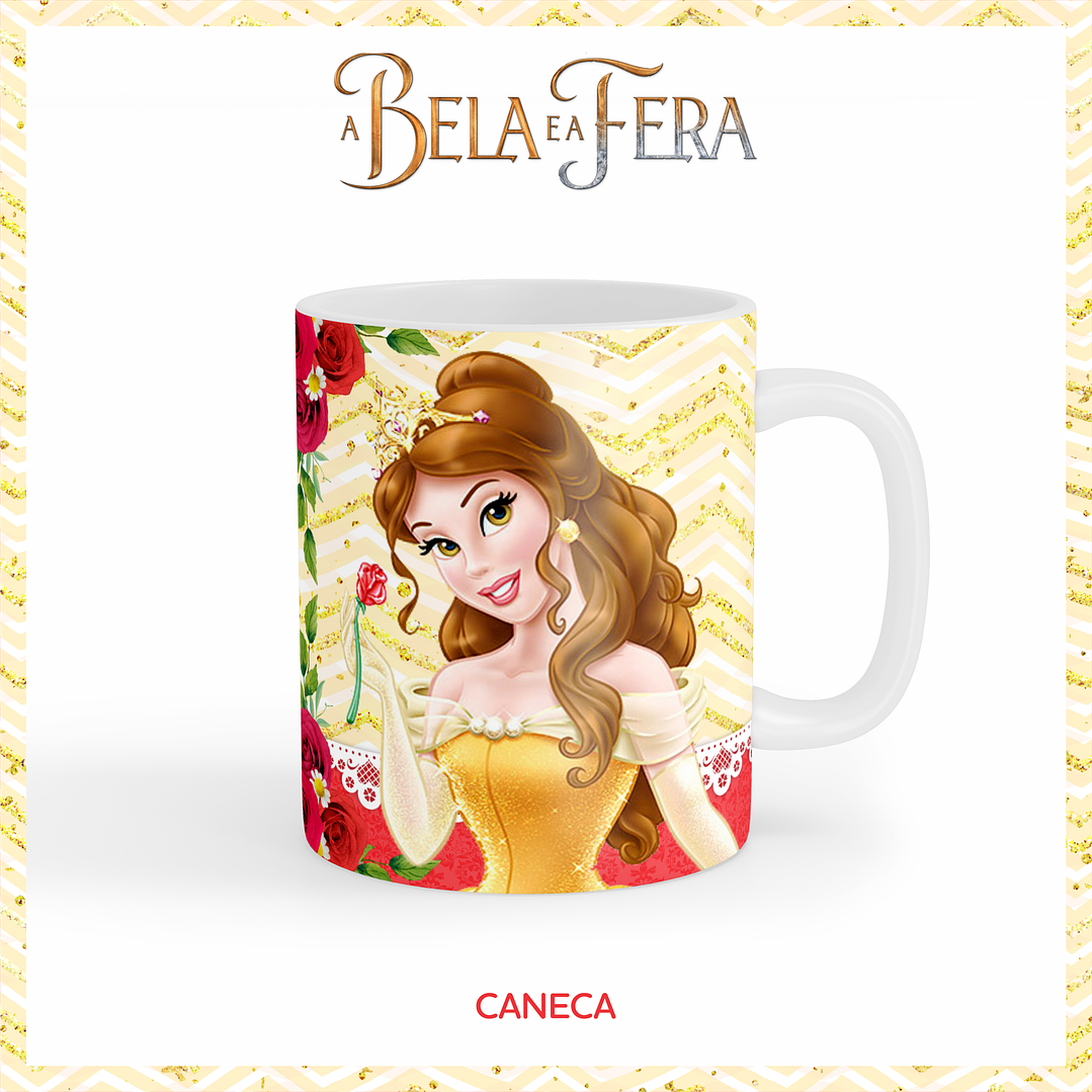 Arquivo Encadernação Escolar A Bela e a Fera 2021 7