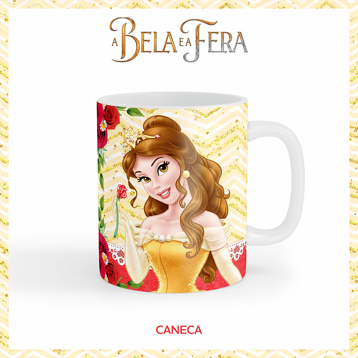 Arquivo Encadernação Escolar A Bela e a Fera 2021 7